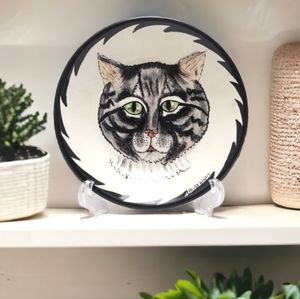 Vintage Cats by Nina 2001 Nina Lyman 7.5" Tabby Cat Bowl